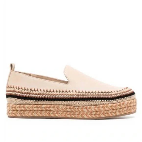 ULLA JOHNSON LUCIA CROCHET-KNIT ESPADRILLES - Picture 2 of 16